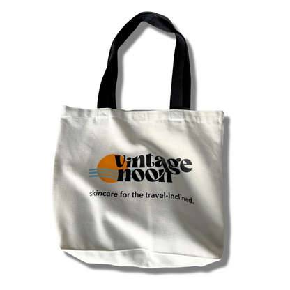 Vintage Noon Canvas Tote Bag