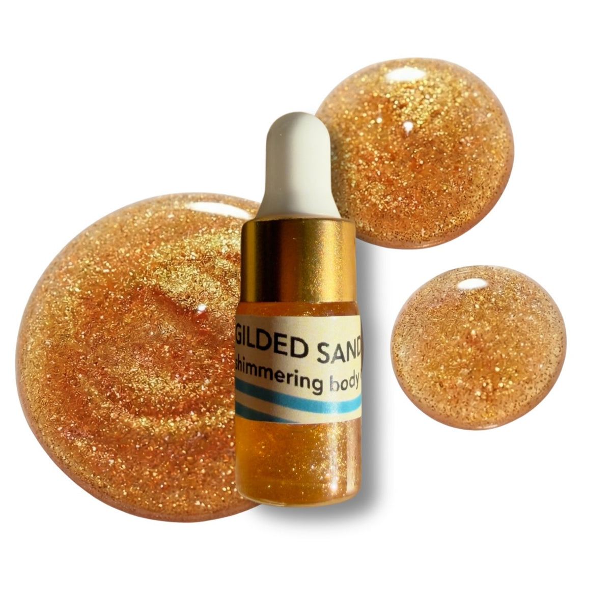 Gilded Sands Barrier-Enhancing Shimmering Body oil Sample - 3mL